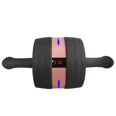 China Easily disassemble new fitness exercise bodybuilding muscle exercise gym equipment ab wheel roller for sale