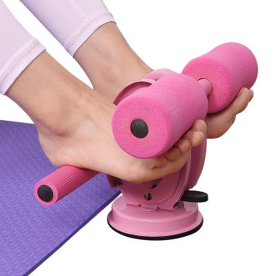 China Double Adjustable Sit Up Bar Assistant Fitness Abdominal Exerciser Device With Suction Cup for sale