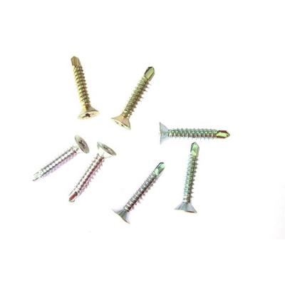 China Flat Head OEM Customized Material Carbon Steel 13Mm Self Drilling Screw for sale