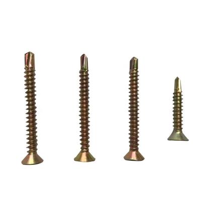 China Hot Selling M8 M10 Flat Head Cheap Flat Head Cross Spline Flat Head Tapping Screw For Building for sale