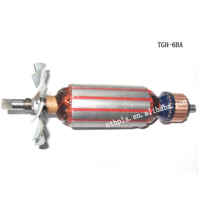 China Copper For TGH-6BH LG Machine Tool Spare Parts Armature / Rotor for sale