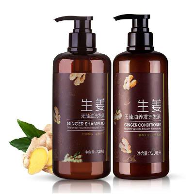 China Babel For Hair Care Natural Herbal Shampoo and Conditioner Private Loss Prevention OEM/ODM Wholesale 100% Ginger Hair for sale