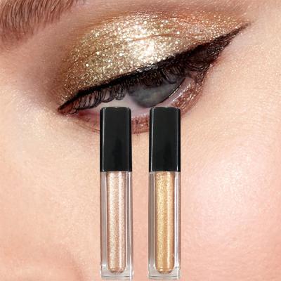 China OEM Glitter Waterproof Liquid Eyeshadow For Eye Make Up 10 Colors for sale