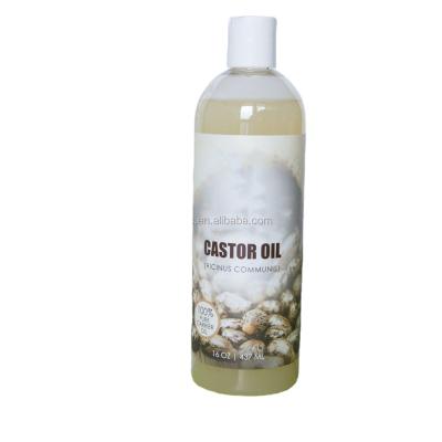 China Strengthening Private Label Pure Organic Castor Oil Seeds Oil For Bulk Hair Growth for sale