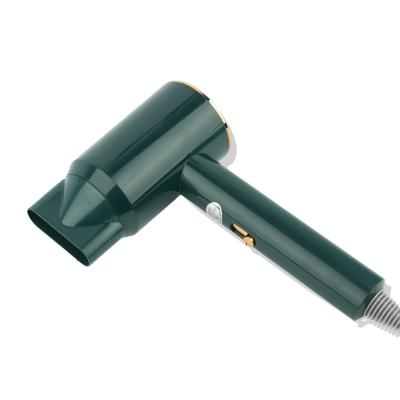 China Foldable Professional Portable Anion Strong Wind Hair Dryer One Stage Blue Lightweight Hair Dryer for sale