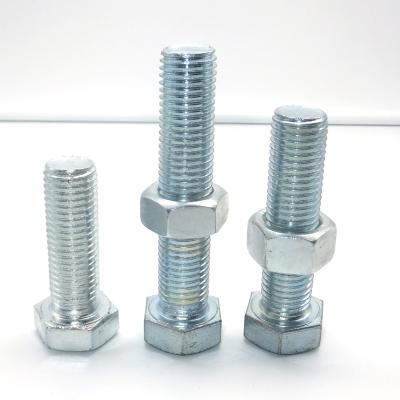 China Bolt nut best quality galvanized and M20 hardware quality SS M3-M56 for sale