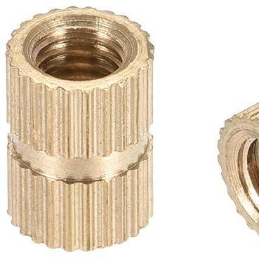 China Heavy Industry Female Thread Embedment Brass Kit Knurling Brass Inserts Nut Assortment Can Be Customized for sale