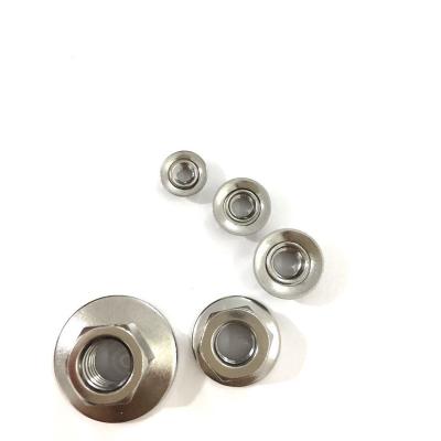 China Heavy Industry GR5 All Metal Insert Hex Self Locking Nuts Fastener Stainless Steel High Tensile Hex Nut for sale