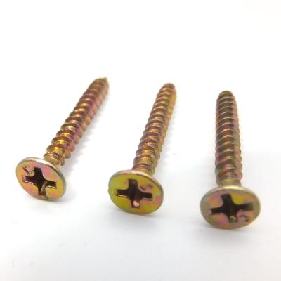 China ANSI Flat Flange Hot Sale Low Carbon Steel A4 Square Recessed Pan Head Stock Tapping Screws for sale