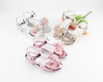 China Cheap Flat Dance Shoes Children Kids Shoes Kids Sandals Heel Sandal Lovely Girls for sale