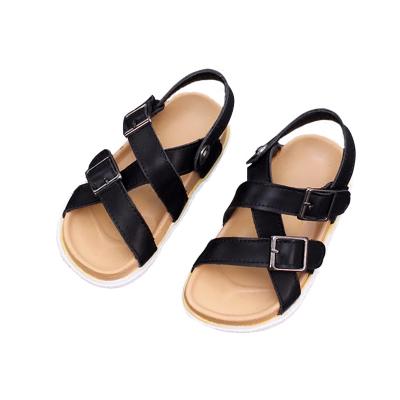 China Cheap Wholesale Flat Summer Kids Sandals Shoes For Sandals for sale