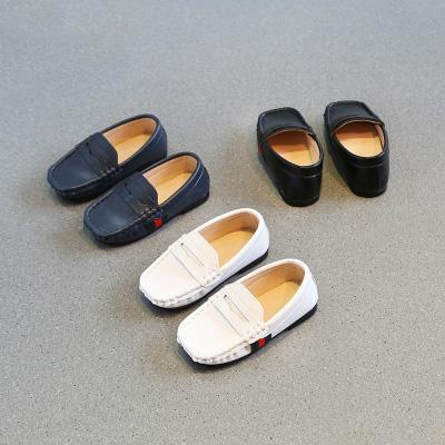 China Fashion Children Boys Stylish Casual Kids Unique Soft Slip On Loafers Shoes for sale