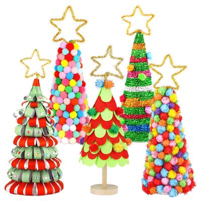 China Grow Christmas Educational Children's Best Selling Kids Creativity DIY Toys Gifts Tree Decoration Gifts For Kindregarten Teaching for sale