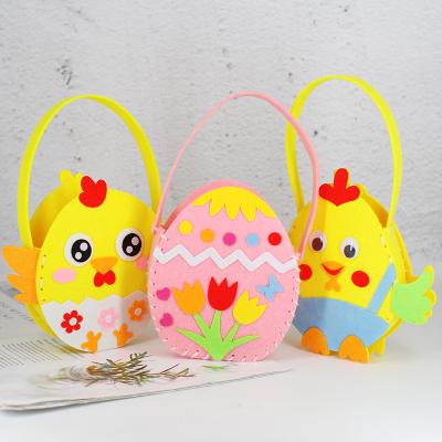 China Tutu 2022 Non-woven Easter Basket Accessories Easter Toys Sublimation Basket for sale