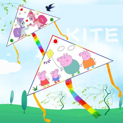 China Polyester Kite Craft Coloring Kit For Kids Painting Weifang Shandong Set for sale