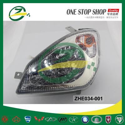 China Car Body Parts Head Lamp For HAFEI MINIYI HAFEI HEADLIGHT ZHE034-001 for sale