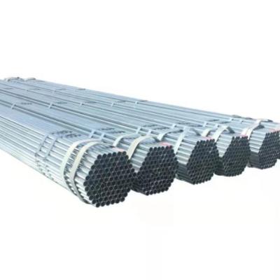 China Q345 Round Galvanized Steel Pipe Z275 Z40 Z60 0.12mm-4mm for sale