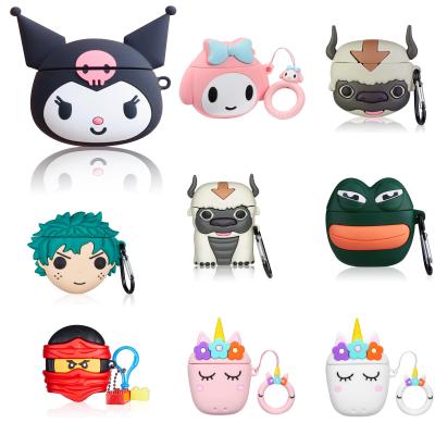 China New Hot Selling Cute Cartoon Cute Case For Cover Anime 3D For Airpods Case For Airpod 1/2 pro for sale