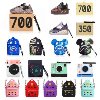 China Cute 3D Silicone Case Fashion Earphone Cover Shoe Sneaker For Airpods 1/2, Airpods Filter Mount Camera Airpods Case for sale