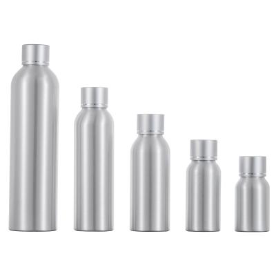 China Stain 30ml-250ml aluminum bottle travel material packing natural aluminum inner cap empty cosmetic bottle cosmetic bottle for sale