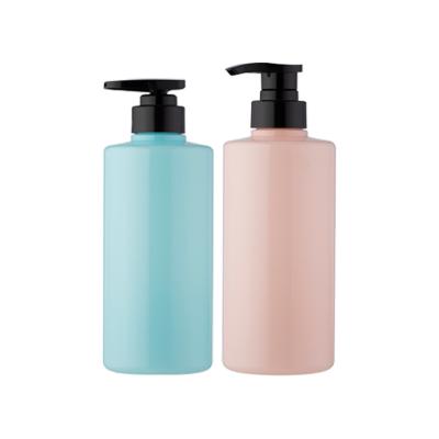 China Packaging Milky Products Such As Shampoos Customized Cosmetic Packaging Material Pressure Pump Large Capacity Empty Dispensing Bottles PET Plastic Shampoo Bottles for sale