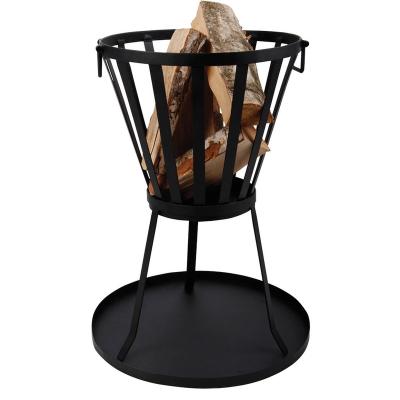 China Industry Modern Outdoor Landscape Steel Patio Heater Bonfire Fire Pit for sale