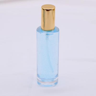 China Custom Logo Printings Vintage Round Glass Label Pump Bottle Low Moq Nice 30ml Perfume Eco-friendly Wholesale Packaging For Perfume for sale