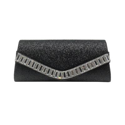 China Direct Selling Dinner Bag Rhinestone Instant Material Evening Bag Chain Bag Chain Bag for sale