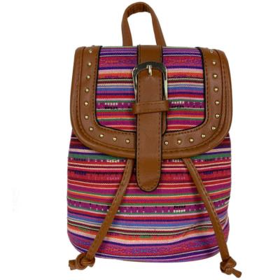 China New and American Wholesale Women's Retro Style Shoulder Bag Water Proof Ethnic Border Backpack European Style Messenger Simple Bag Smal for sale