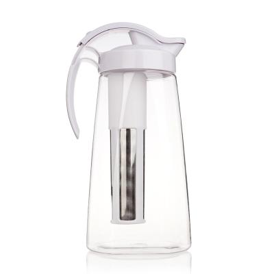 China 2.2L Household Water Filter Jug Tritan Water Purifier BPA Viable Free Filter ImpuritiesTea Strainer for sale