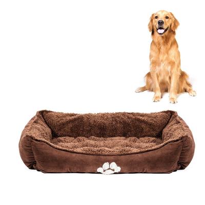 China Dropshipping Dog Bed Sofa Modern Easy Machine Washable Eco Friendly Designer Dog Beds for sale