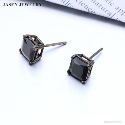 China JASEN FASHIONABLE JEWELRY 925 Sterling Silver Stud Earrings Fashion Jewelry for sale