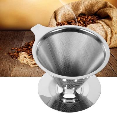 China Modern Household Wholesale Stainless Steel Spill Over Coffee Maker Brew Coffee Filter Cold Drip for sale