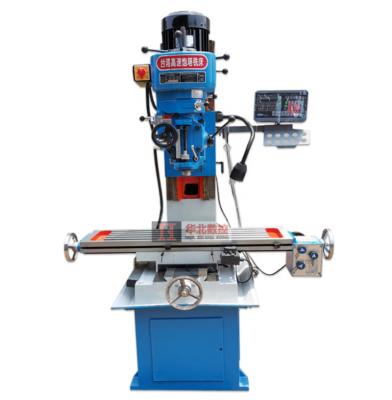 China Chinese Hotels ZX7126 Mini Taiwan Head Milling Low Noise High Quality Drilling And Milling Machine for sale