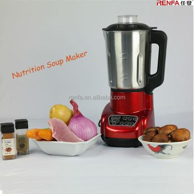 China AS SEEN ON TV SOUP MAKER PRO FOOD BLENDER HOT COLD COOKER Electric Soup Maker with Blender Pulse Cooker Steamer Boiler Smoothie for sale