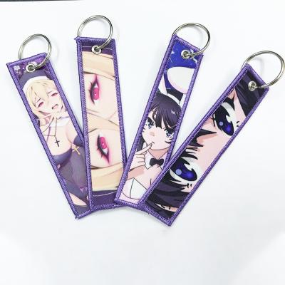 China Supplier Embroidery Keychains Digital Printing Sustainable Key Chain Key Chain for sale