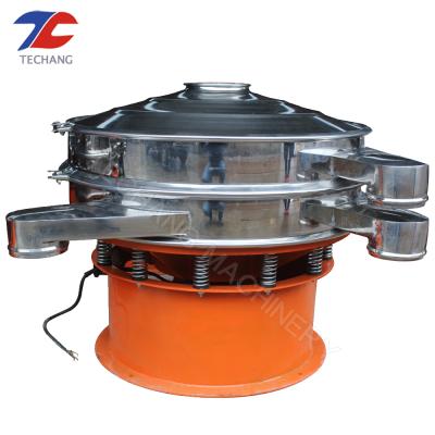 China Chemicals Carbon Steel Rotary Vibration Screen Filter Strainers for sale