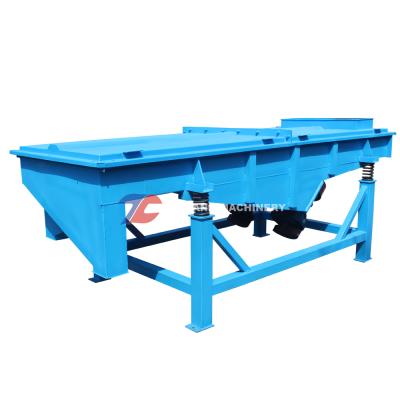 China High Efficiency Woodwaste Deck Single Screen Linear Vibrating Screen Sieving Machine for sale