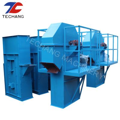 China Heat Resistant Bulk Material Steel Belt Bucket Elevator Conveyor for sale