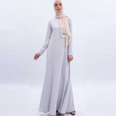 China Abaya Wholesale M2004 Dress Plus Size Islamic Clothing Modest Muslim Dresses Simple Abaya M2004 for sale