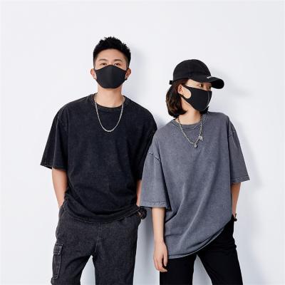 China 2021 New Hot Sale Simple Couples High Quality Comfortable Streetwaer Oversized Unisex Plain Plus Size T-shirts for sale