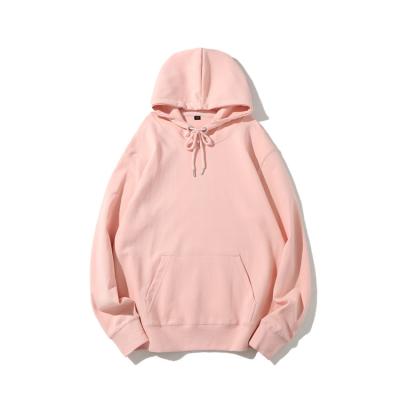 China Other Factory Bottom French Terry Winter Cotton Drop Shoulder Loose Oversized Woman Hoodies Man for sale