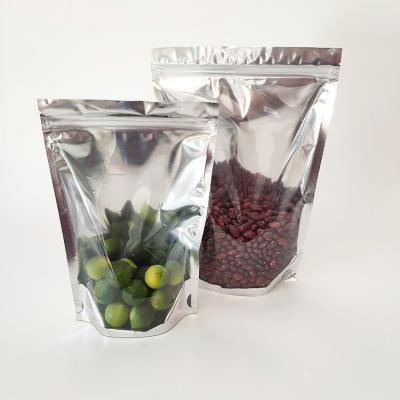 China Self Sealing Barrier Wholesale Price Reuseable Food Stand Up Pouch With Zipper for sale