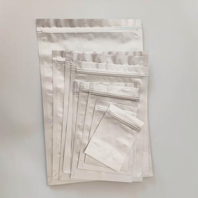 China Barrier Factory Wholesale Price Zipper Plastic Packaging Pouch Bag With Window for sale