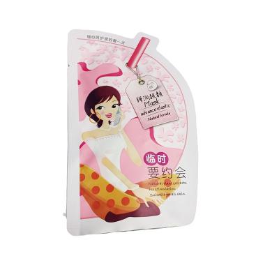 China Special Shaped Packaging Barrier Bags For Cosmetics Special Shaped Plastic Bag With Nice Design for sale