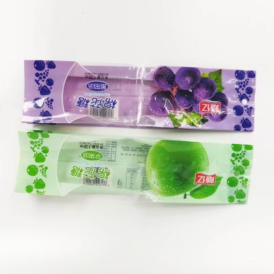 China Custom Printed Back Barrier Heat Seal Plastic Packaging Bag For Marshmallow With Tray for sale