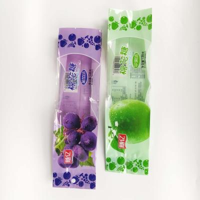 China Custom Printed Back Barrier Seal Potato Chips With Tray Plastic Marshmallow Heat Seal Plastic Food Packaging Bag Printed for sale