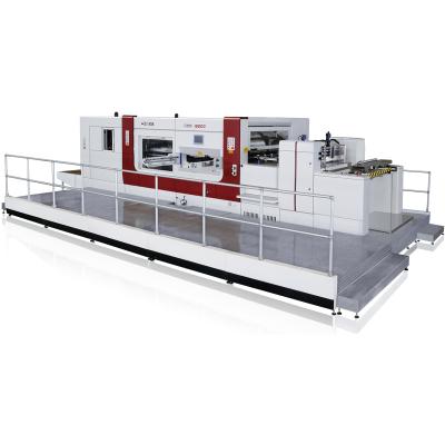 China Shops Low Price MWZ1650G Full Automatic Flat Pressing Printing And Full Cleaning Scrap Die Cutting Machine (high-speed machine) for sale