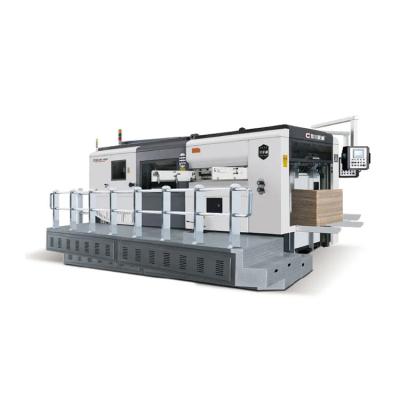 China Printing Shops Competitive Price MWB1300 Semi-automatic Die Cutting Machine For Cutting Cardboard Horizontal Layer for sale