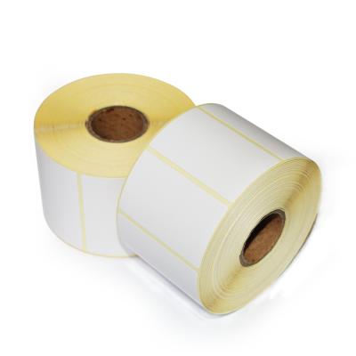 China Latest Design Waterproof Rolls Pack PVC PP PET Vinyl Direct Thermal Transfer Label Adhesive Sticker for sale